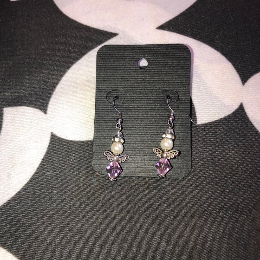 ⭐️ Angel Dangle Earrings